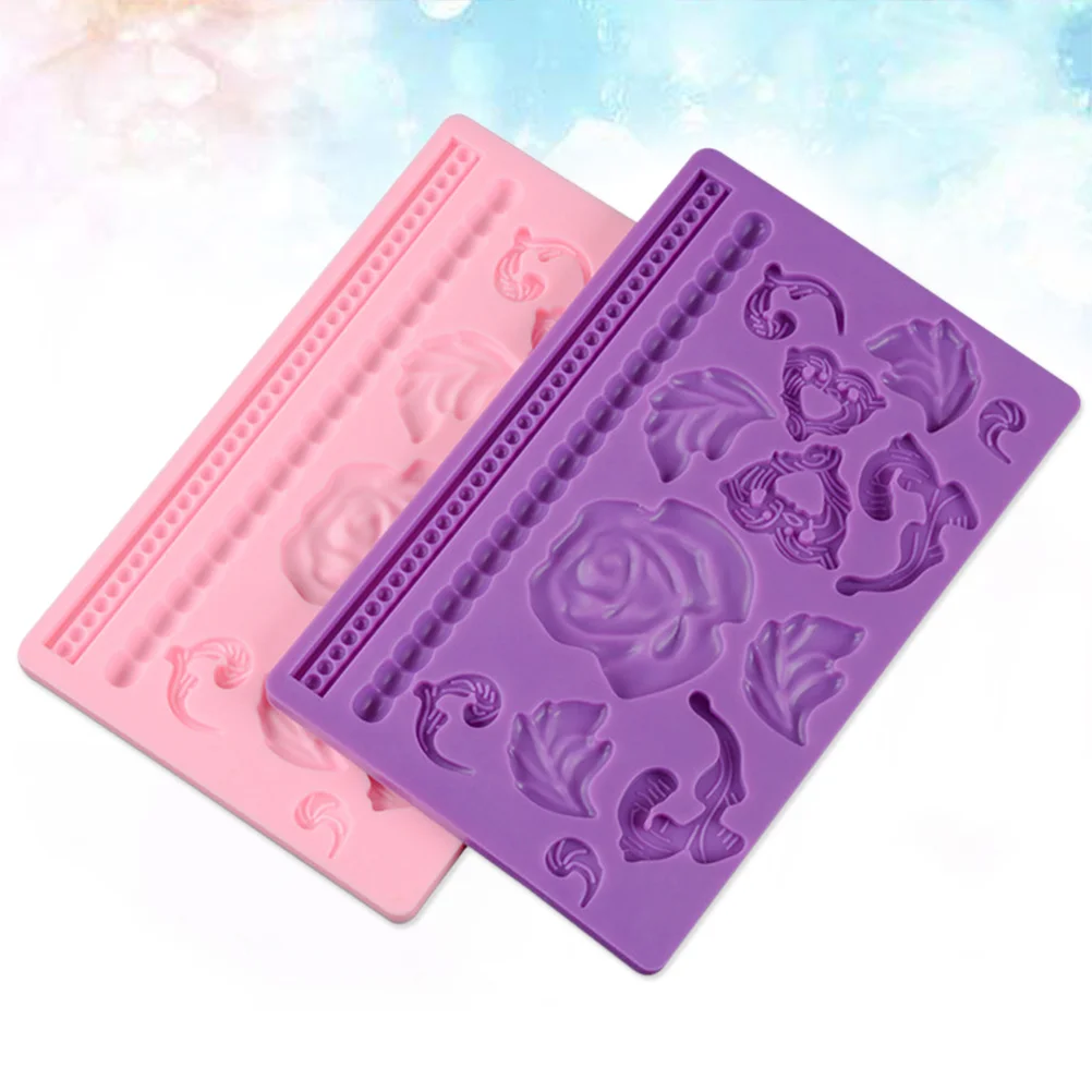 

1pc Flower Lace Silicone Cake Mold Baking Mold DIY Baking Tool for Cake Biscuit Pudding Mousse