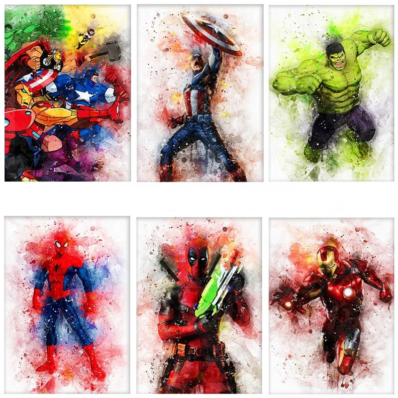 

Набор для алмазной вышивки «мстители»