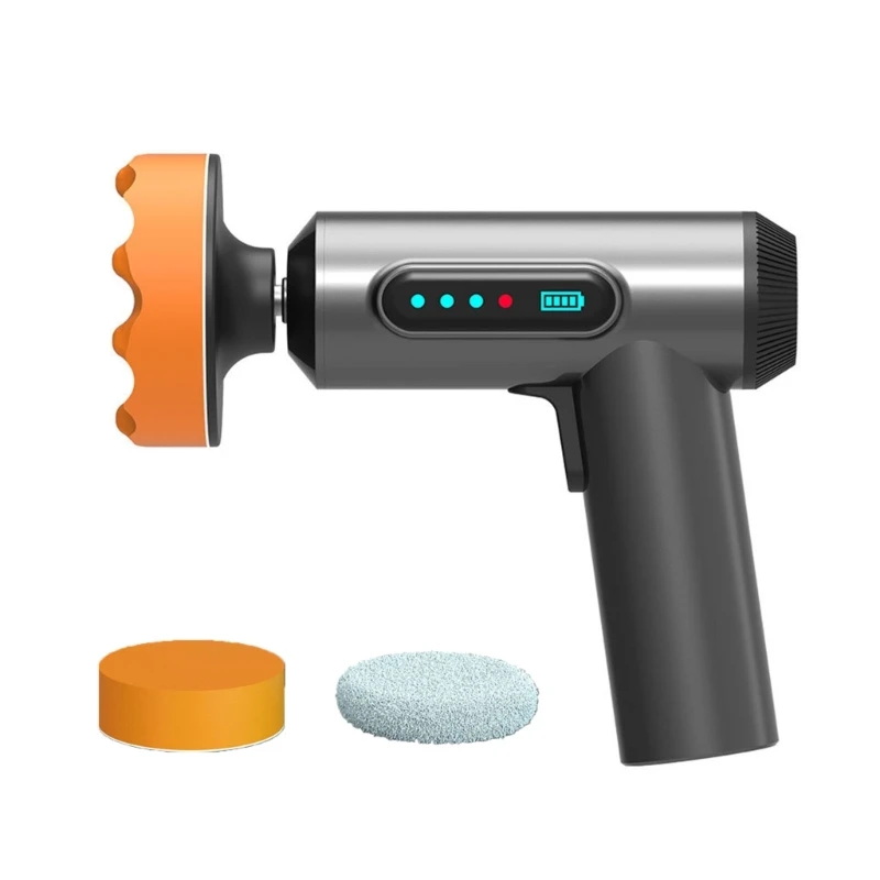 

Cordless Car Buffer Polisher Small Buffer Polisher for Car Detailing Waxing Home