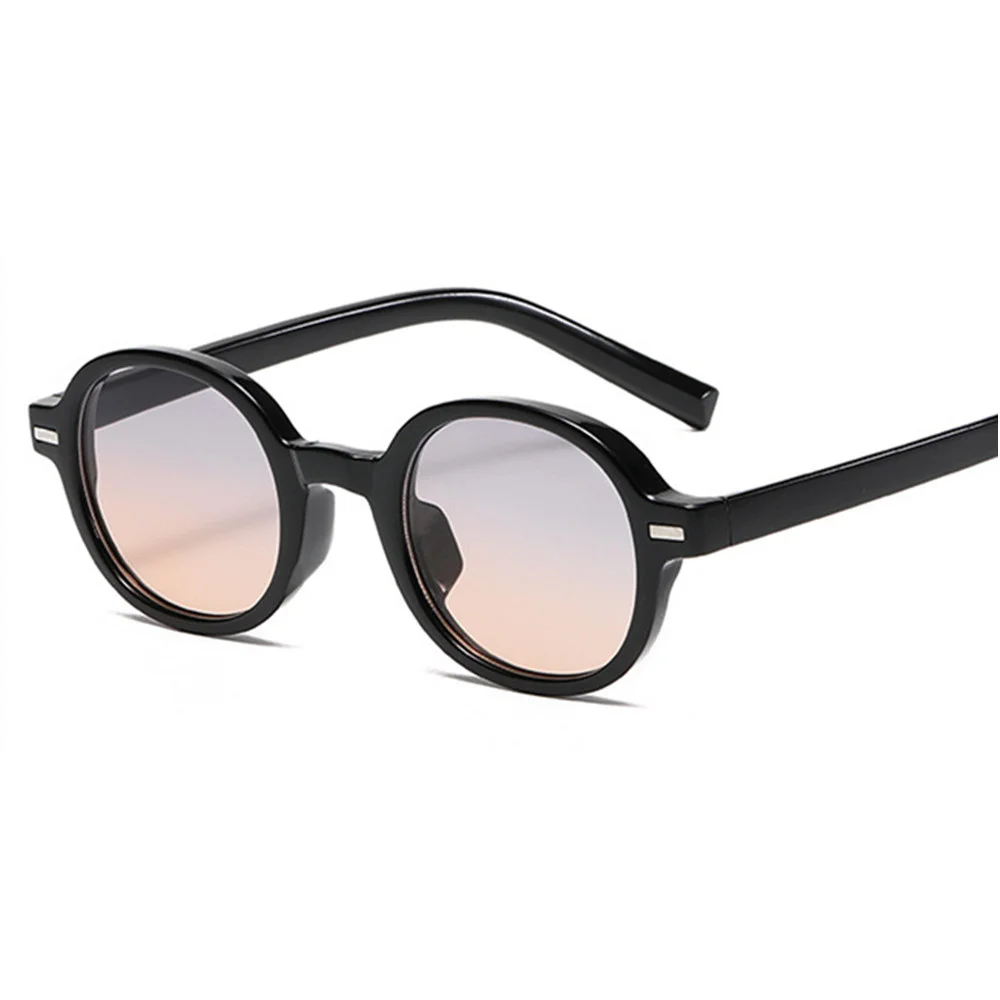 Солнцезащитные очки в круглой оправе UV400 женские модные удобные солнечные