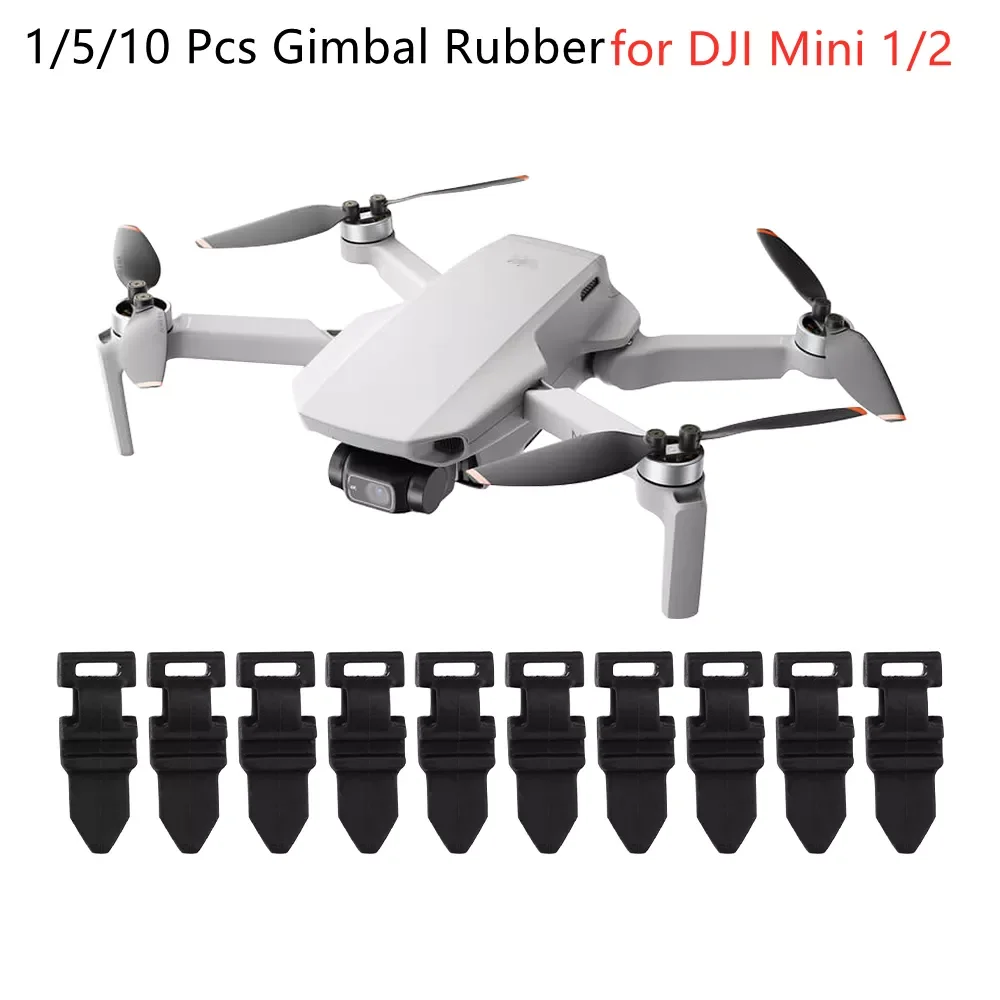

Hot sale for DJI Mini 1/2 1/5/10 Pcs Gimbal Rubber Gimbal Camera Damping Cushion Shock-Absorbing Ball Drone Accessory Spare Part