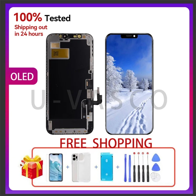 

OLED LCD Display For iPhone X XS MAX 11 11PRO MAX OLED Touch Screen Replacement For iPhone XR 12 12PRO MAX No Dead Pixel+Gifts