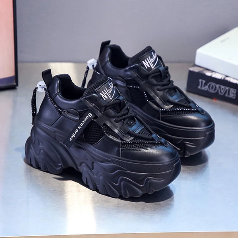 Heighten Sneakers Women's Shoes New Summer Trend Breathable Lightweight White Pink Shoes Leisure Sports Comfortable Best Selling