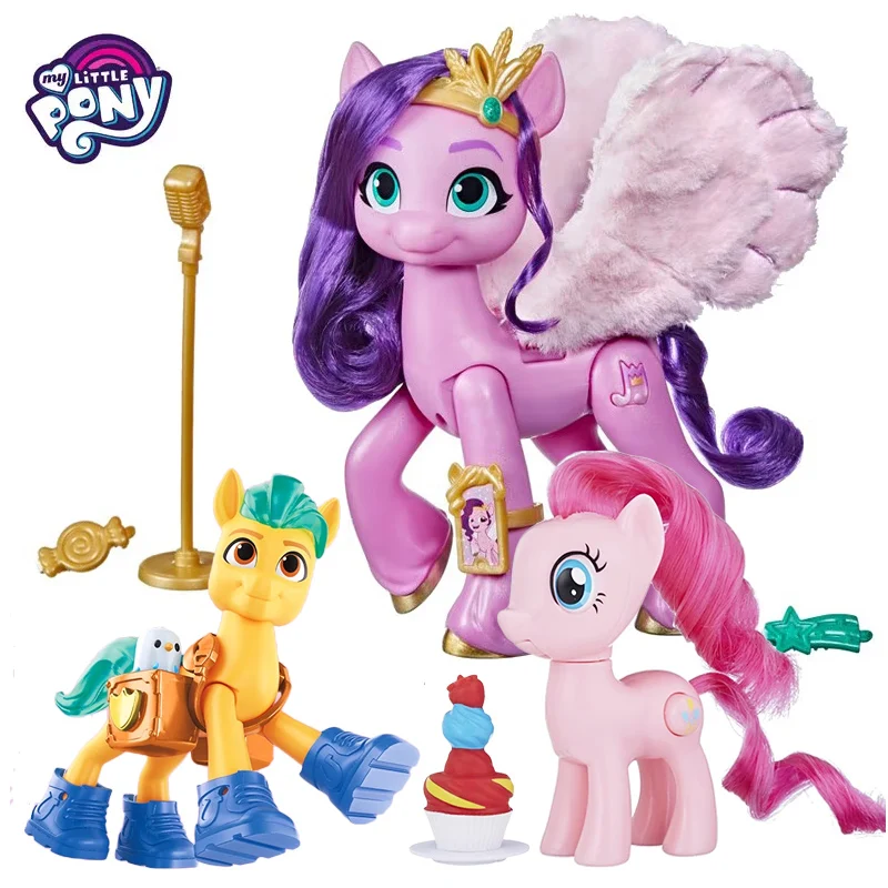 Hasbro натуральная My Little Pony Shine Singer Pipp лепестки Applejack Pinkie Pie кукла игрушка для девочек