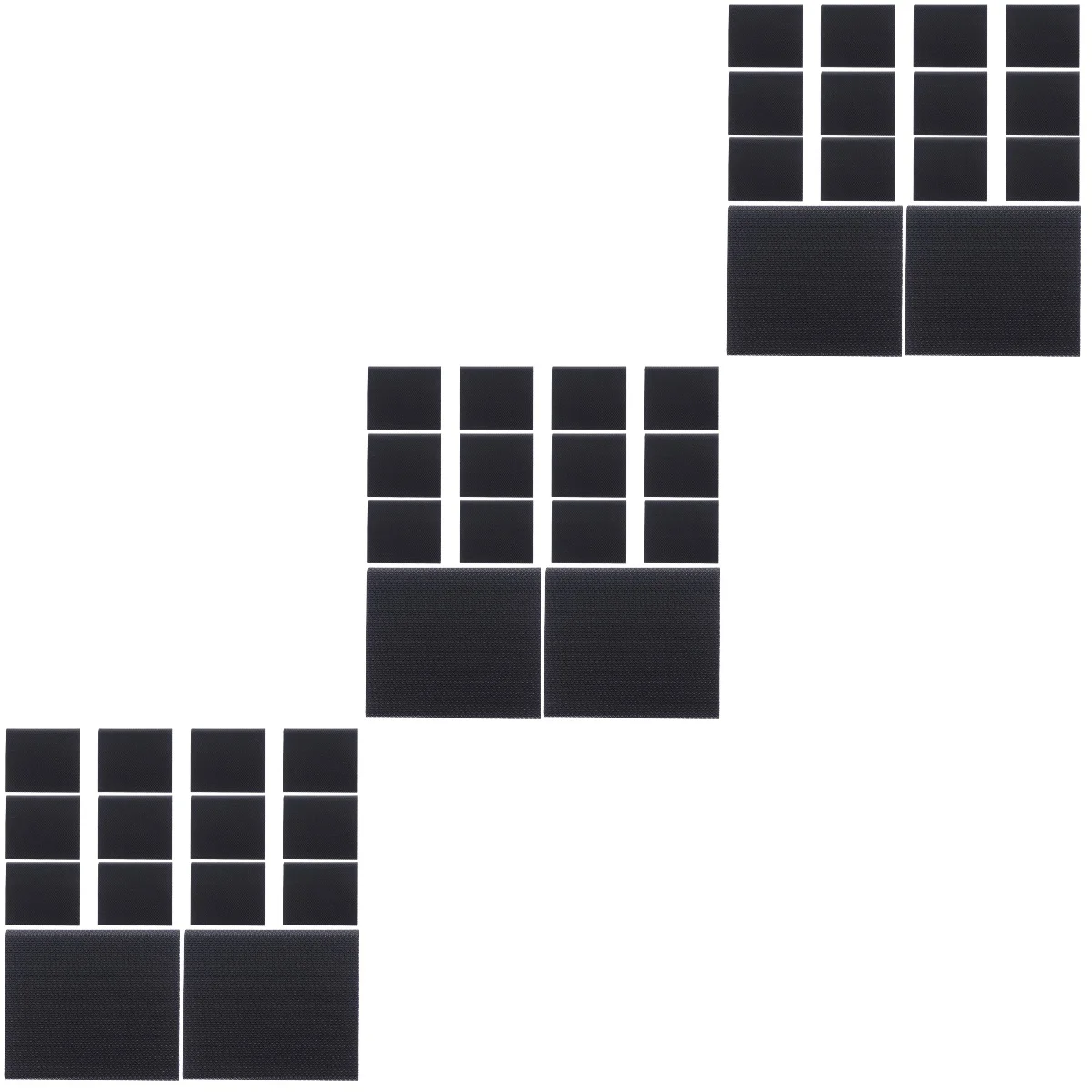 

42 pcs Door Corner Seals Door Frame Self Adhesive Seal Weather Stripping Seals