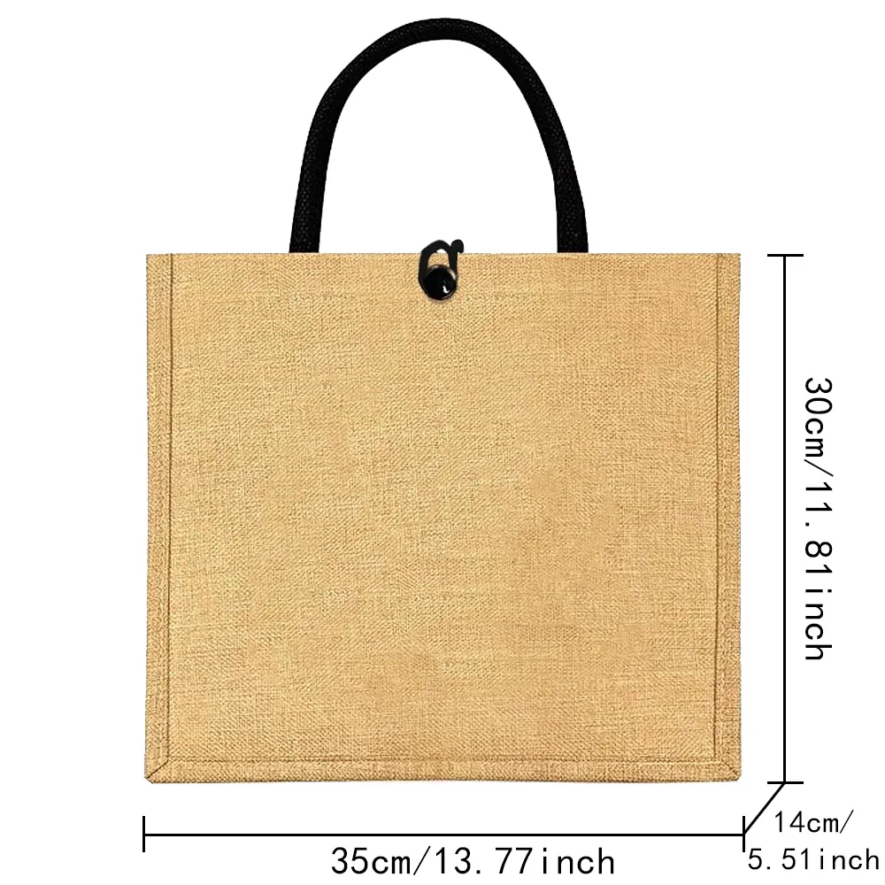 Сумка на плечо с льняными пуговицами органайзер золотыми цветами для хранения