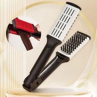 hot%ef%bc%81v clip comb anti slip multifunctional wild boar bristles hair styling straightening comb for home