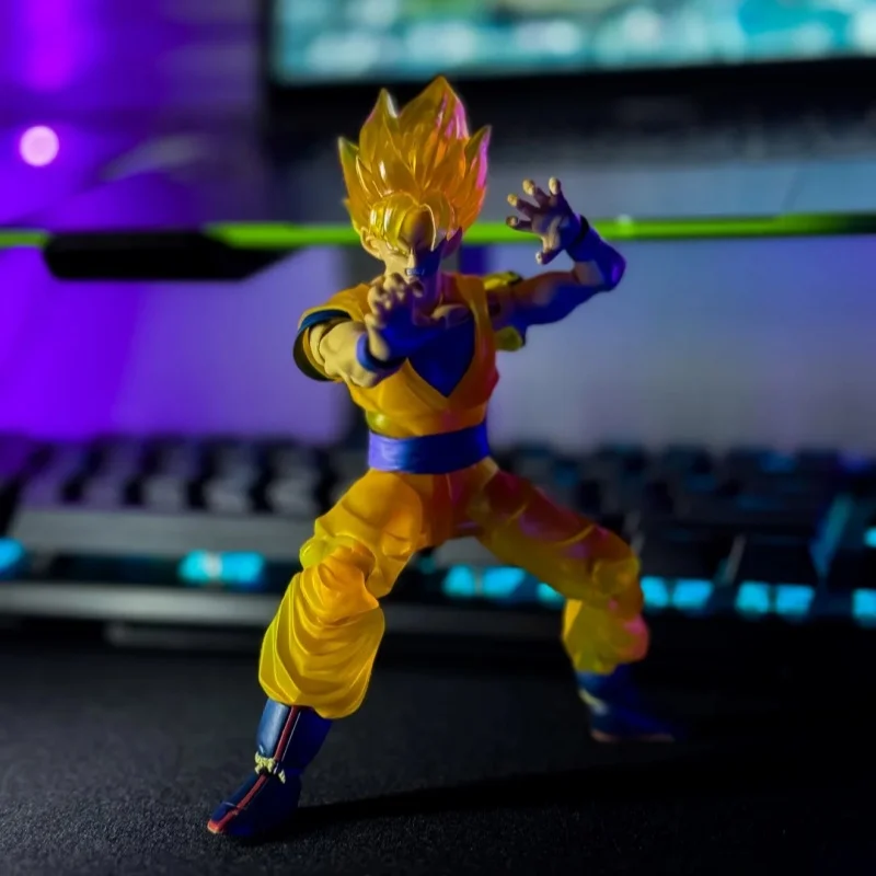 Bandai Dragon Ball Z Tamashii Nations Store S.H.Figuarts Super Saiyan Son Goku Модель солдата Игрушка в подарок