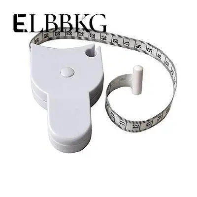 

Штангенциркуль из белого ПВХ для тела, измерительная лента для фитнеса, для похудения, для бодибилдинга, портативное оборудование для фитне...