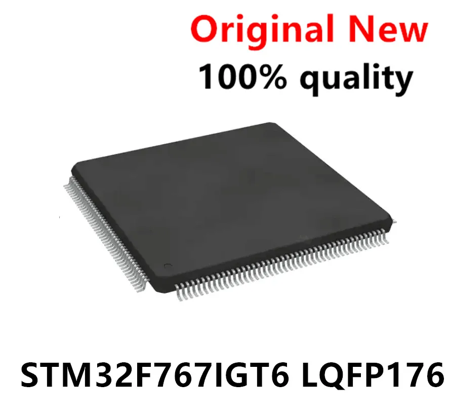 Оригинальная Подлинная модель STM32F767IGT6 LQFP-176 216 МГц 1 Мб (1 м x 8) 32-битный