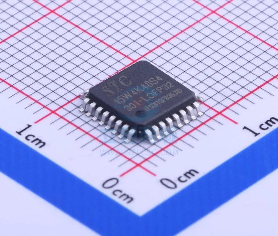 

100% New Original STC15W4K48S4-30I-LQFP32 Package LQFP-32 New Original Genuine Microcontroller IC Chip (MCU/MPU/SOC)