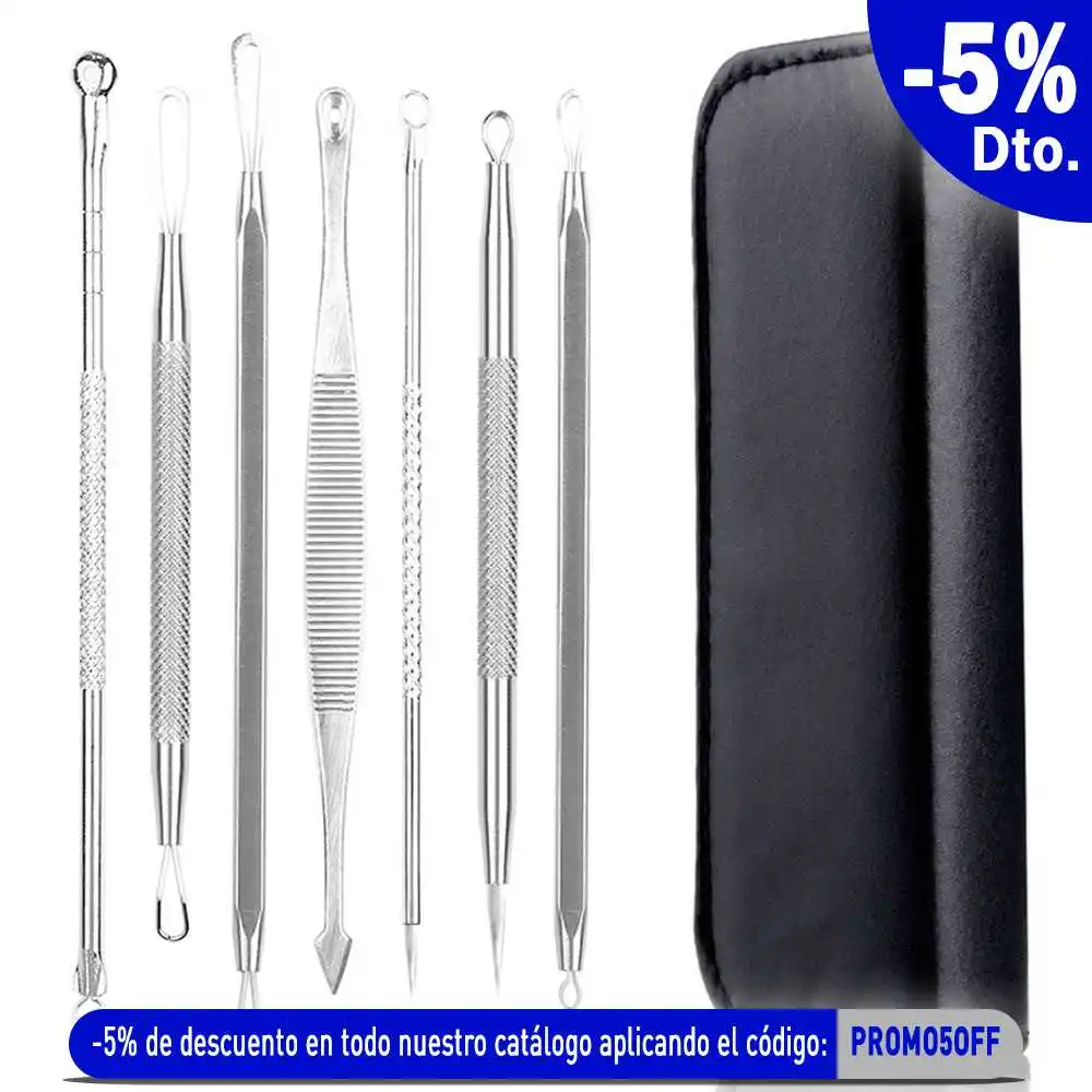 Инструменты для удаления черных точек экстрактор прыщей пинцет инструмент 7 шт. |