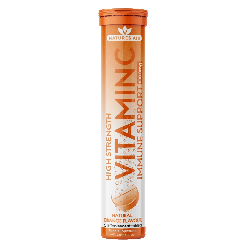 

High Strength Vitamin C Immune Support 1000 mg 20 Effervescent Tablets