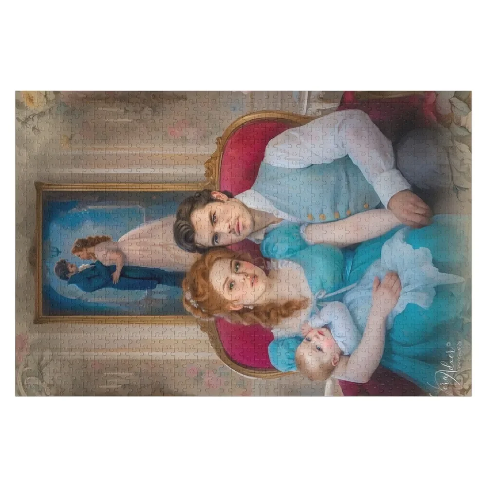 Семейный пазл Polin деревянная детская игрушка на заказ аксессуары для диорамы