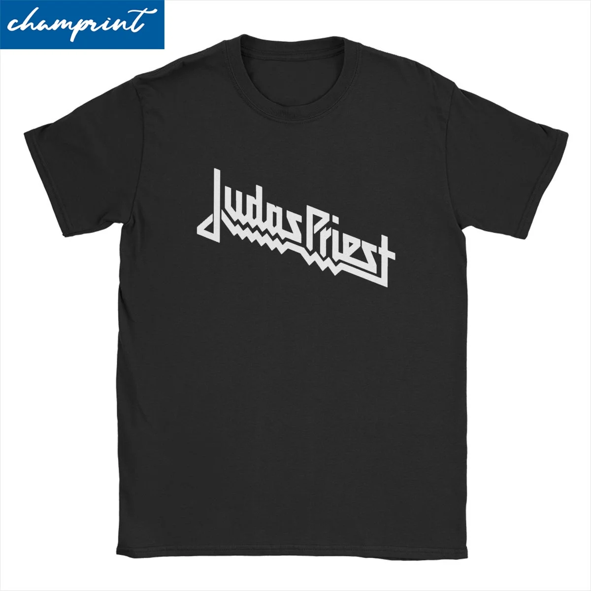 

Judas Priest Metal Band Men Women's T Shirts Metal Punk Novelty Tees Short Sleeve Crew Neck T-Shirts 100% Cotton Plus Size Tops