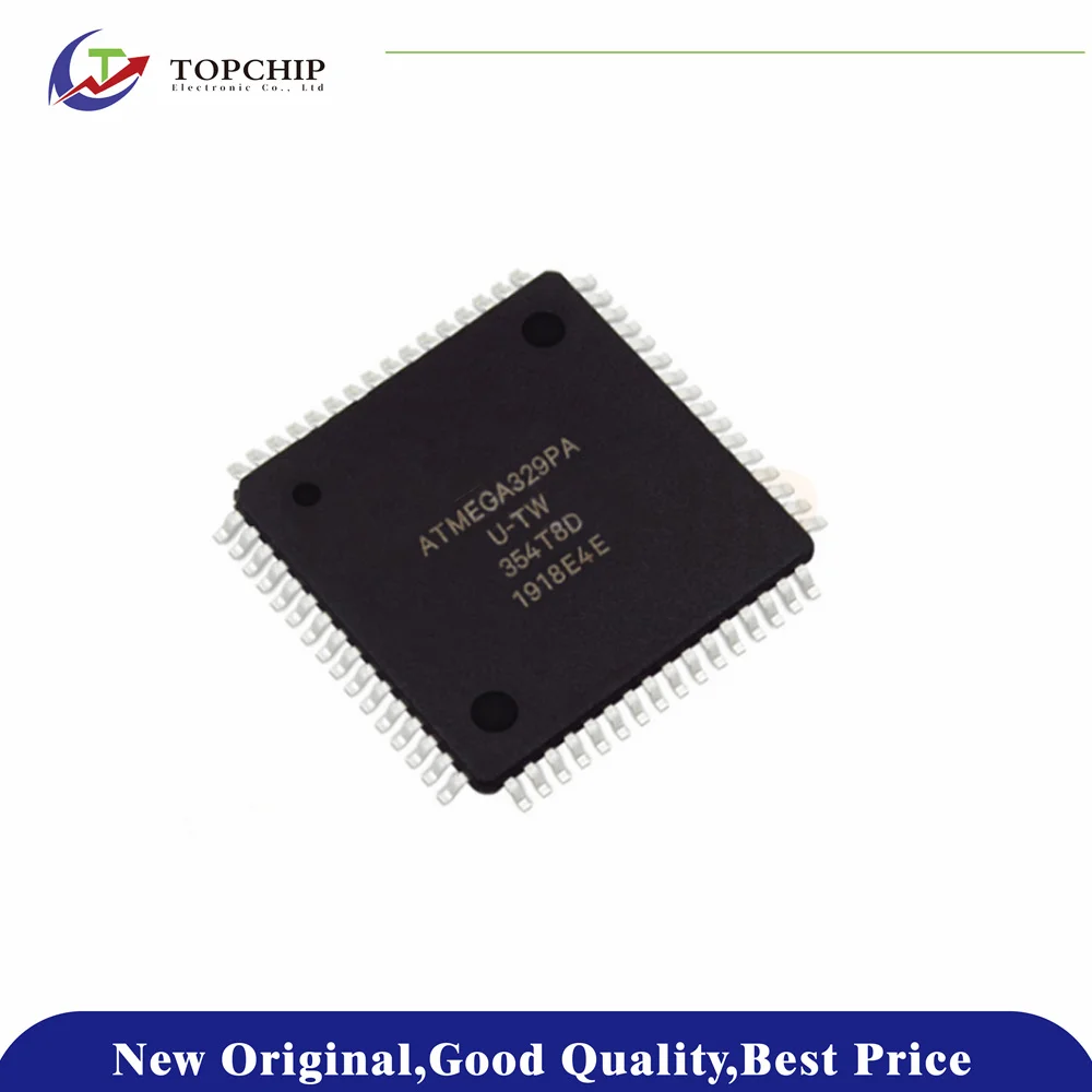 

1Pcs/Lot New Orignal ATMEGA329PA ATMEGA329PA-AU 32KB AVR 20MHz 54 TQFP-64(14x14) Microcontroller Units (MCUs/MPUs/SOCs)