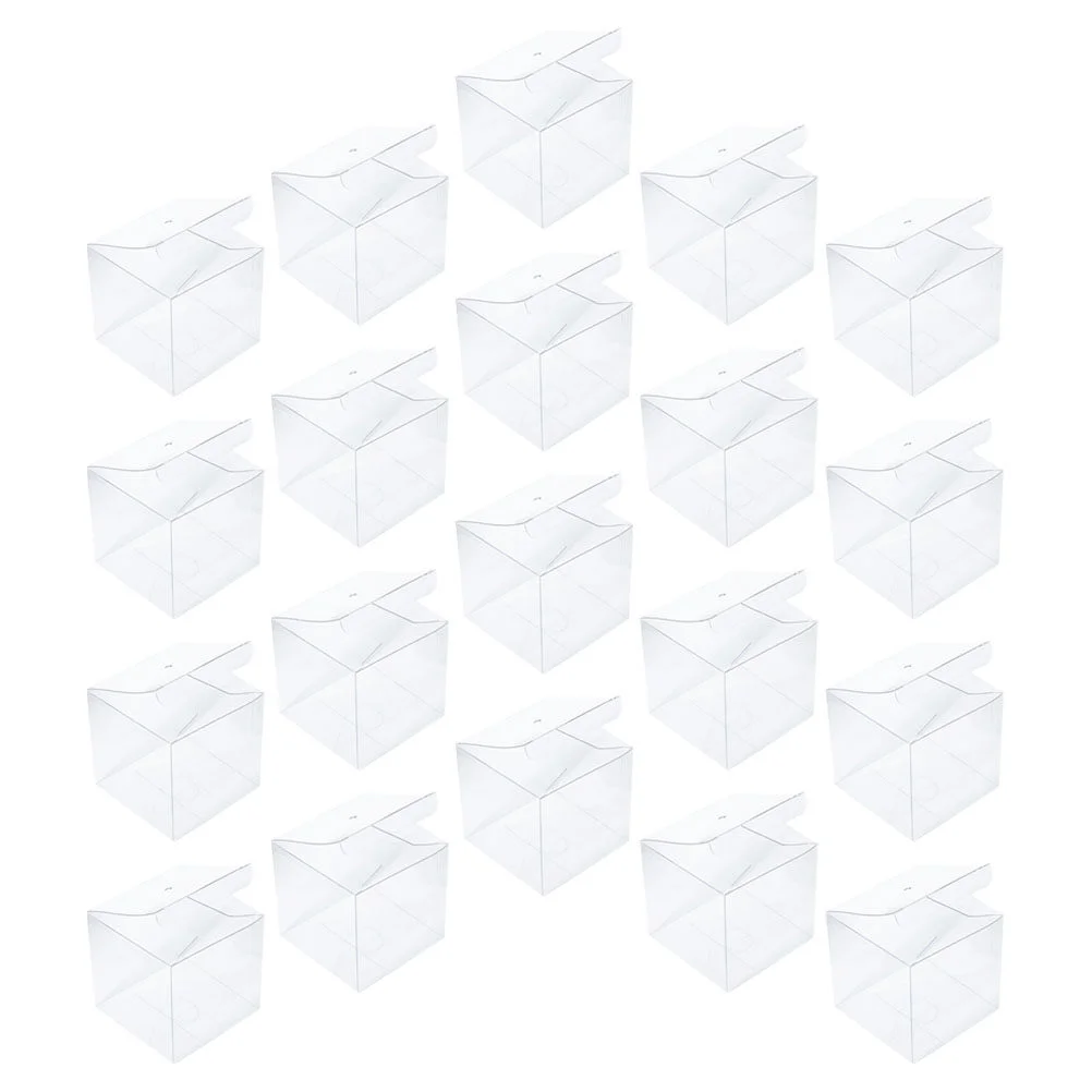 

Small Gift Box Plastic Cake Containerss Clear Cookie Accessory Candy Case Packing Supplies