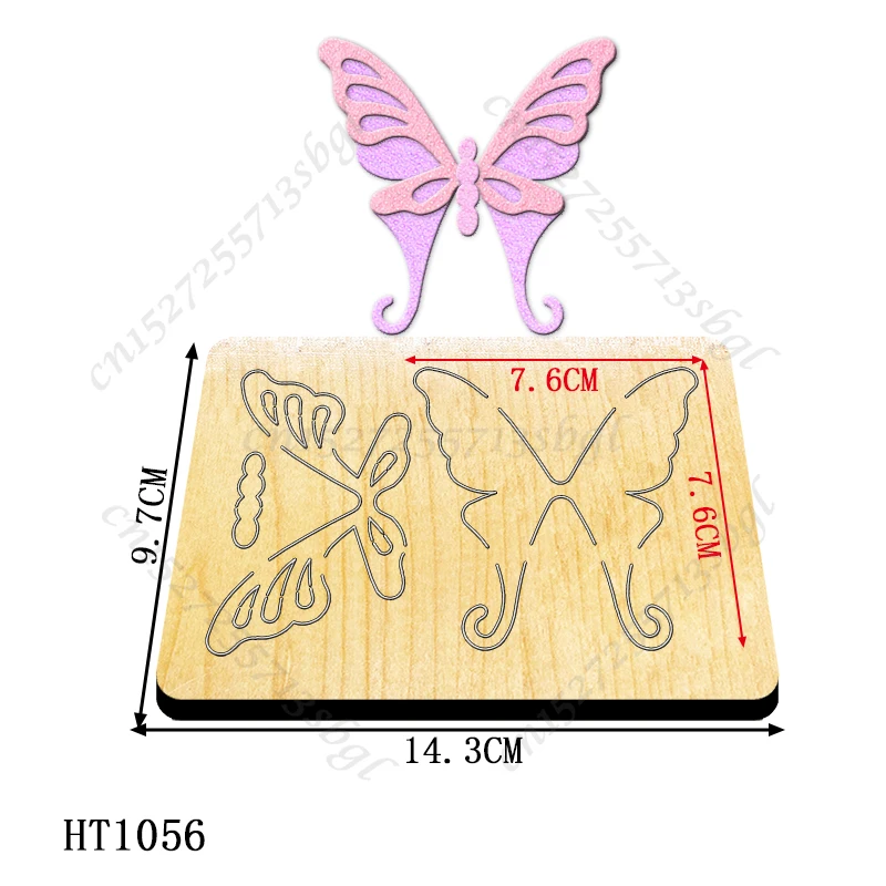 

Пресс-формы Butterfly-новая пресс-форма 2022 и деревянная форма, HT1056 подходит для стандартных высекальных машин на рынке.