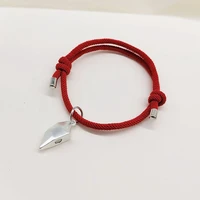 couple his her valentines day gift jewelry couple bracelet distance bracelet fashion heart break stitching