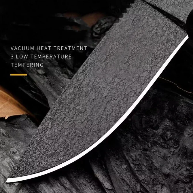 4POD ROWEN Jungle Survival Прямой фиксированный нож 1095 Стальное лезвие G10 Ручка Тактический