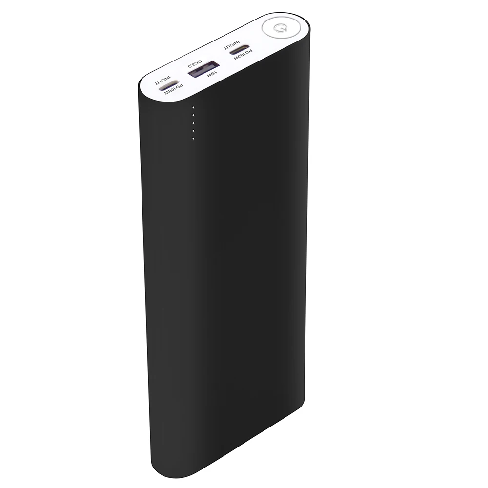Фото Новая версия PD 45 Вт 65 Вт 100 Вт Портативное зарядное устройство 26800 мАч USB Type-C Power Bank Быстрая зарядка для Macbook и мобильных устройств №4