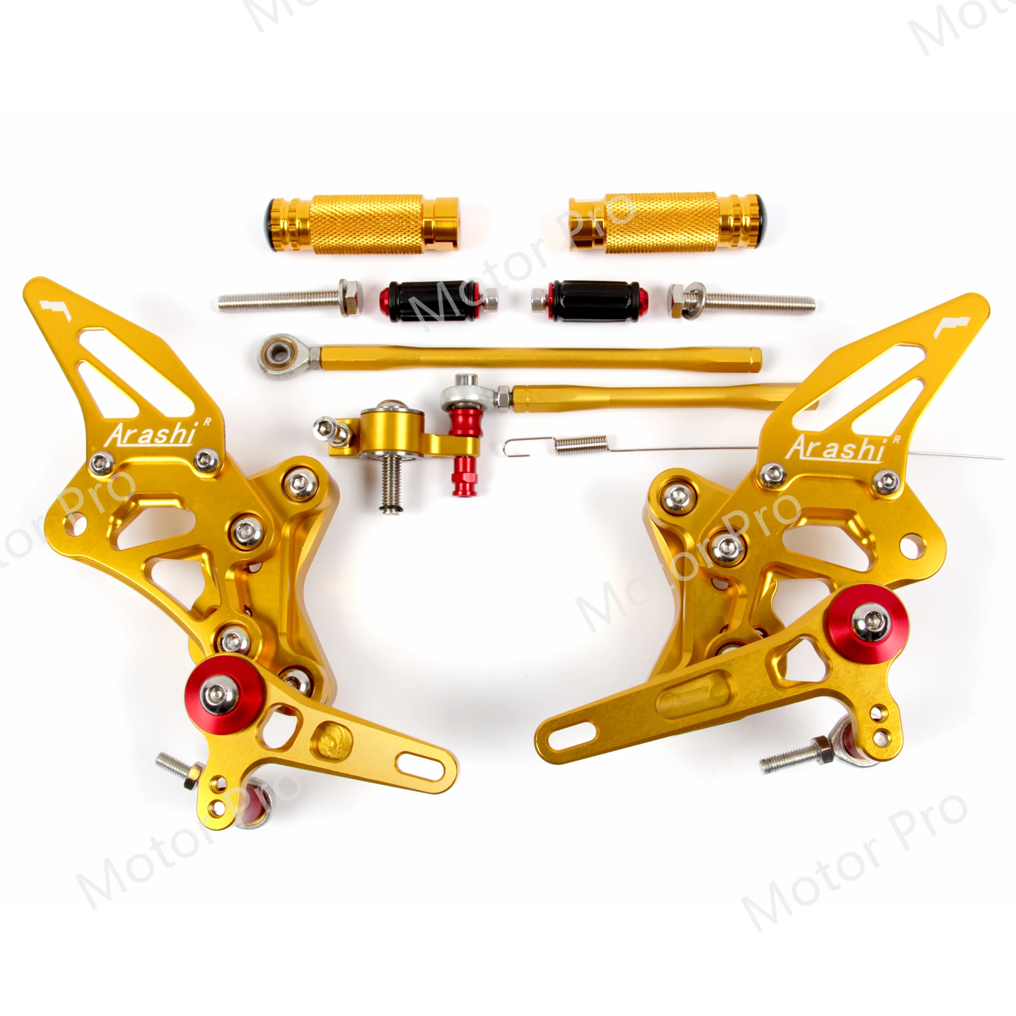 Регулируемые подножки для Ducati 1098 1098S 1098R 2007 2008 2009 аксессуары мотоциклов комплект