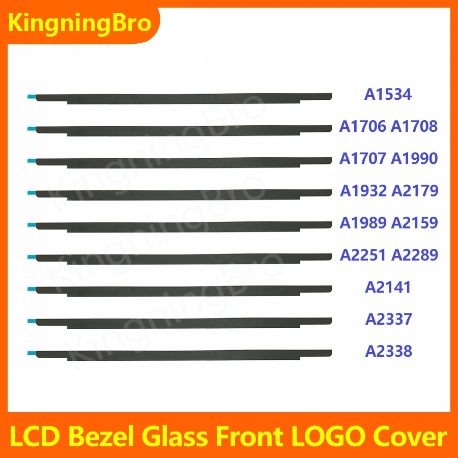 Новинка Защитное стекло для ЖК-экрана передняя отделка чехол с логотипом MacBook Pro