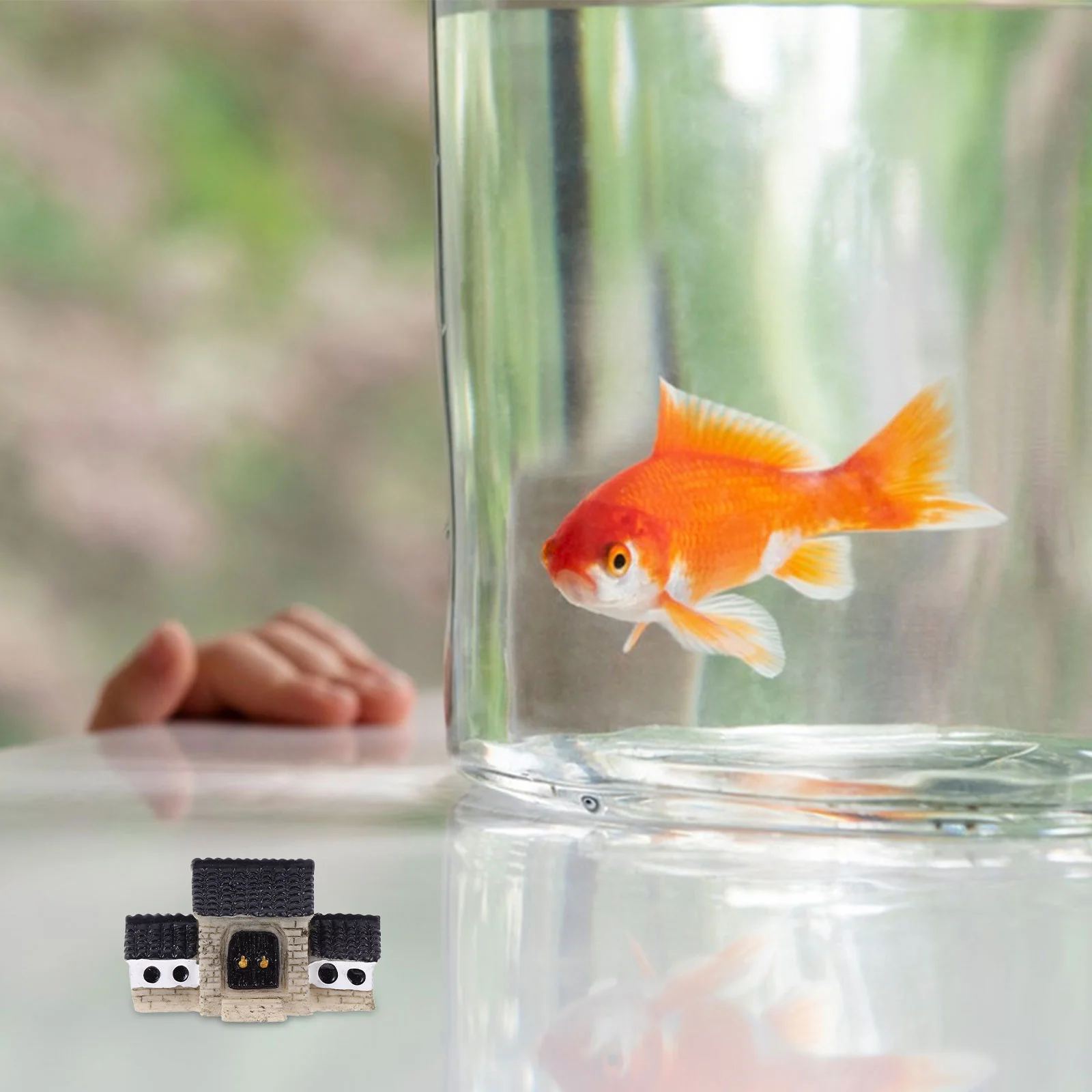 Украшение аквариума Хоббит Аквариум Хэллоуин Украсьте аксессуары Крошечные