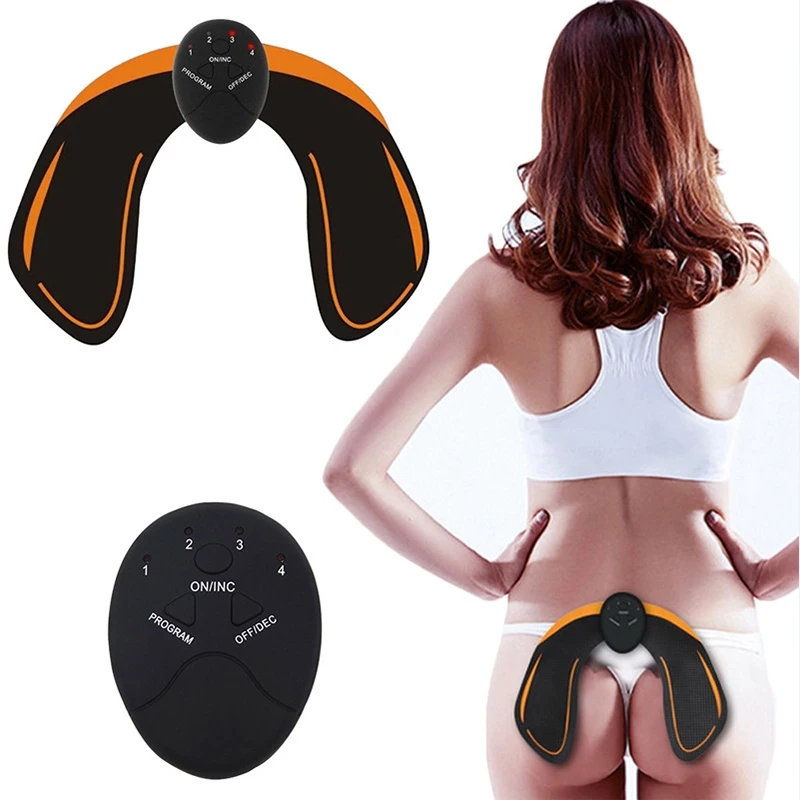 

Smart Abdomen Hip Trainer Workout Muscle Stimulator Buttock & Abdominal Patch Electrical Muscle Training Device Fitness Massager