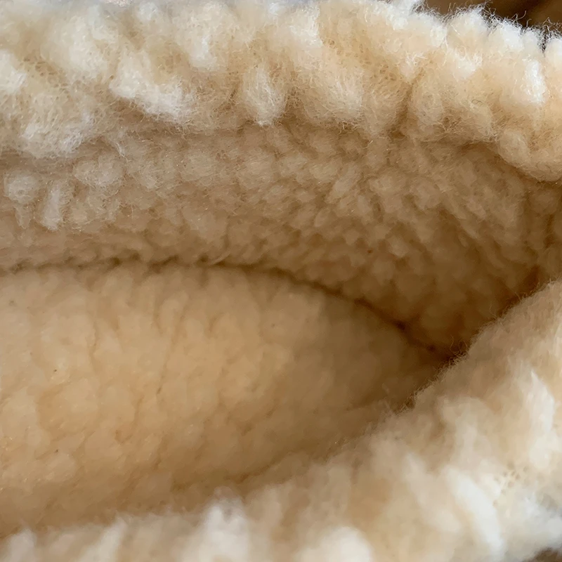 Классические женские ботинки на платформе с круглым носком новинка 2024 зимние