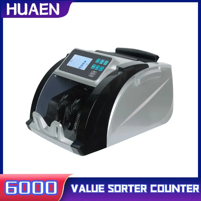 

Huaen Money Counter - advanced counterfeit detection, Bill Counter, Money Counting Machine,Add and Batch Modes with LCD display