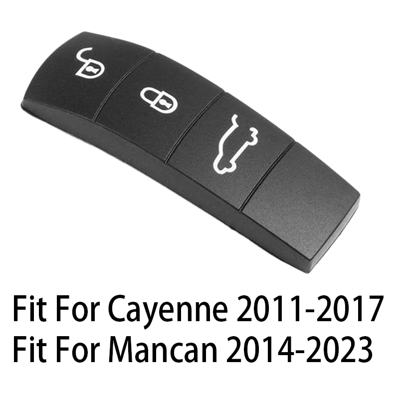 

Чехол для автомобильного ключа, резиновая накладка для Porsche Cayenne Panamera Cayman Macan Boxster 718 911, замена кнопки дистанционного управления
