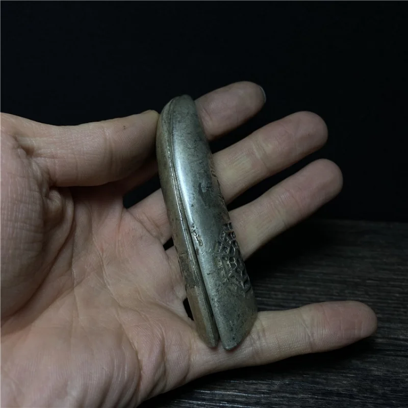 Медная статуэтка Рог Fortune Telling Wish Holy Cup Yin and Yang