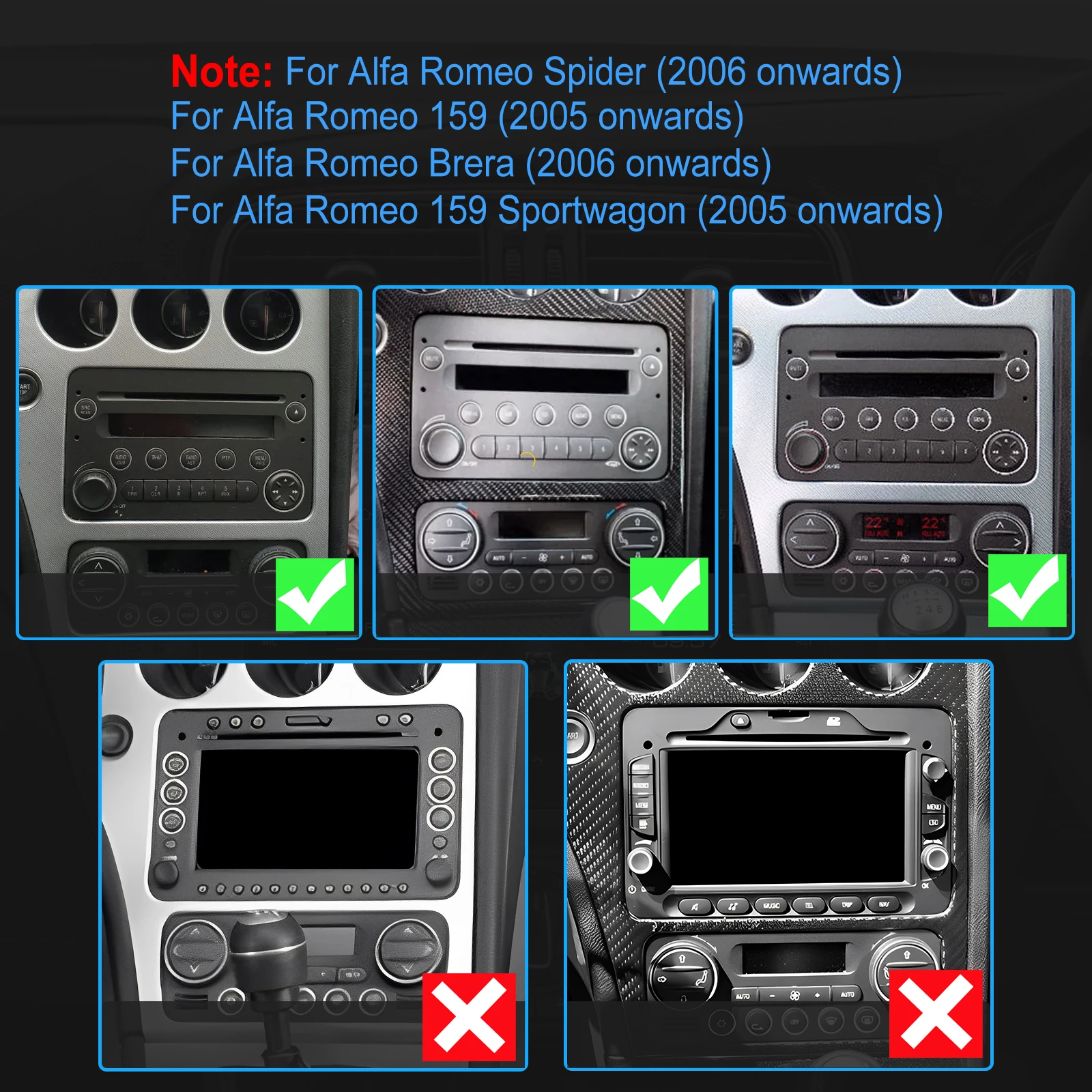 Автомобильный радиоприемник Podofo Android для Alfa Romeo 159 автомобиль Brera Spider Sportwagon Carplay