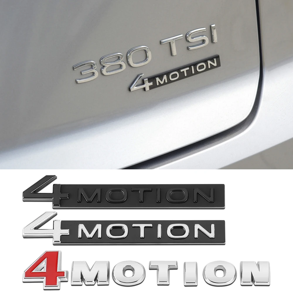 Автомобильный значок на багажник наклейка с 4 движущимися эмблемами буквы Декор