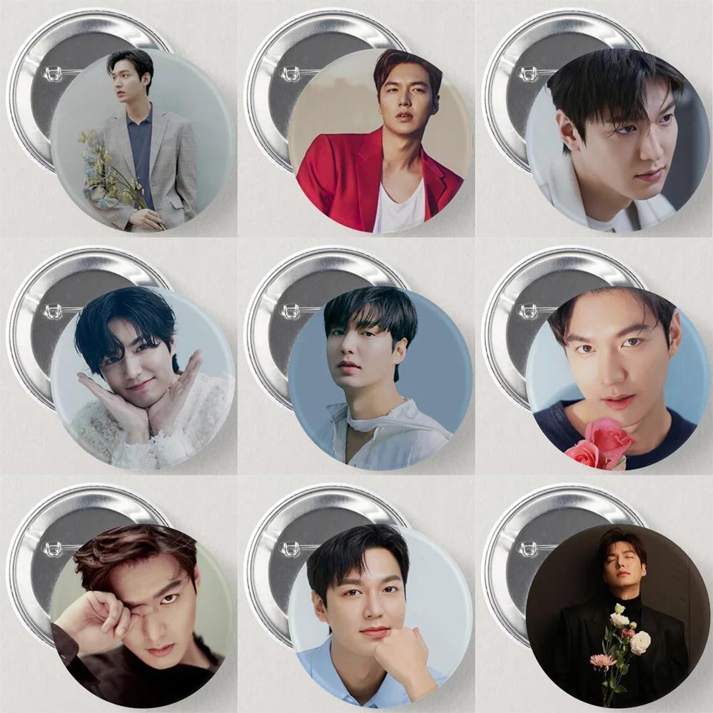 Корейские значки в виде актера Leeminho, заколки для красивого мужчины, Lee Min Ho, броши на булавке, подарки для девушек, женщин, украшения для рюкзака