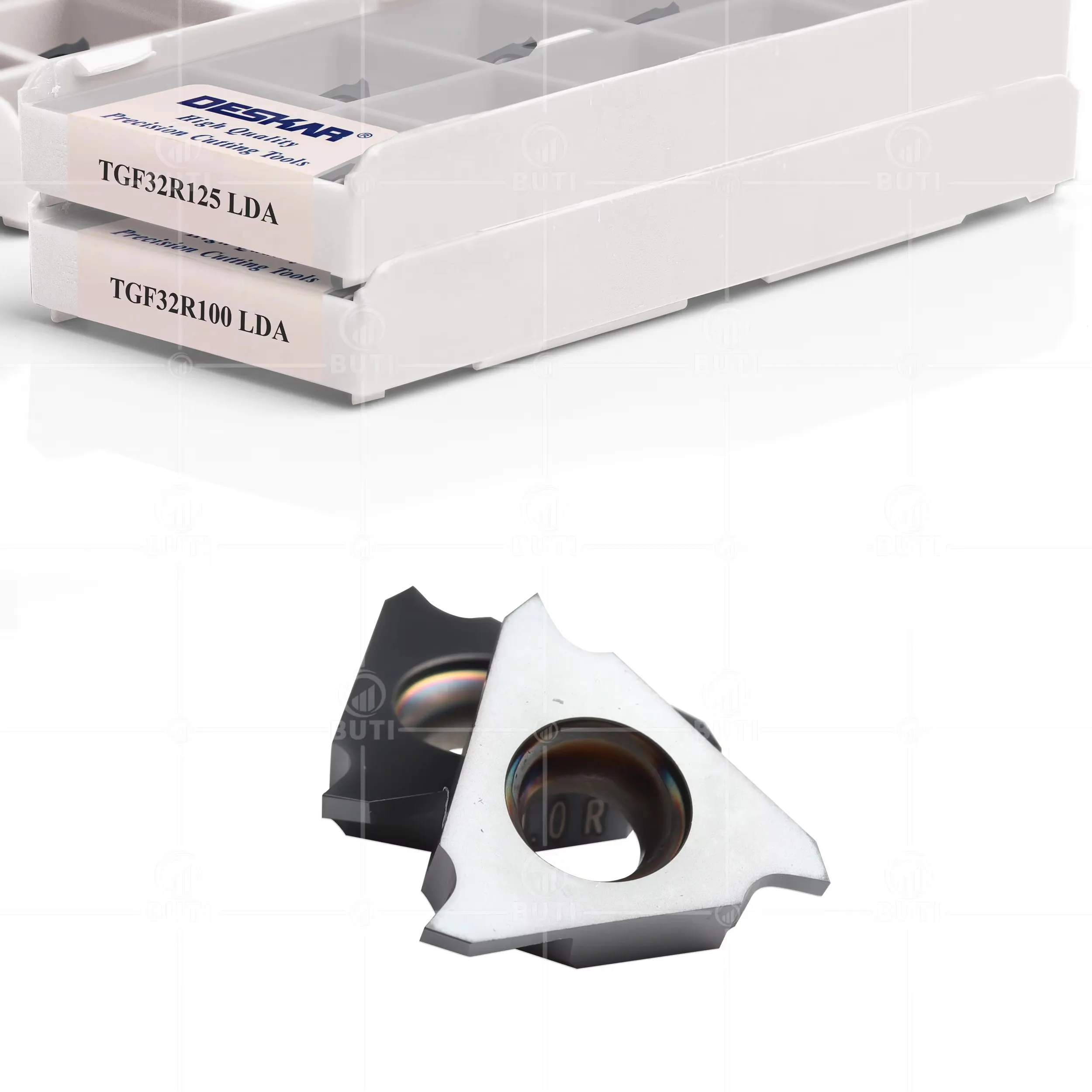 Фото DESKAR 100% Оригинальные токарные пластины TGF32R/L 040 050 060 080 085 125 LDA для станков с ЧПУ, канавочные лезвия, резцы, режущие инструменты №3