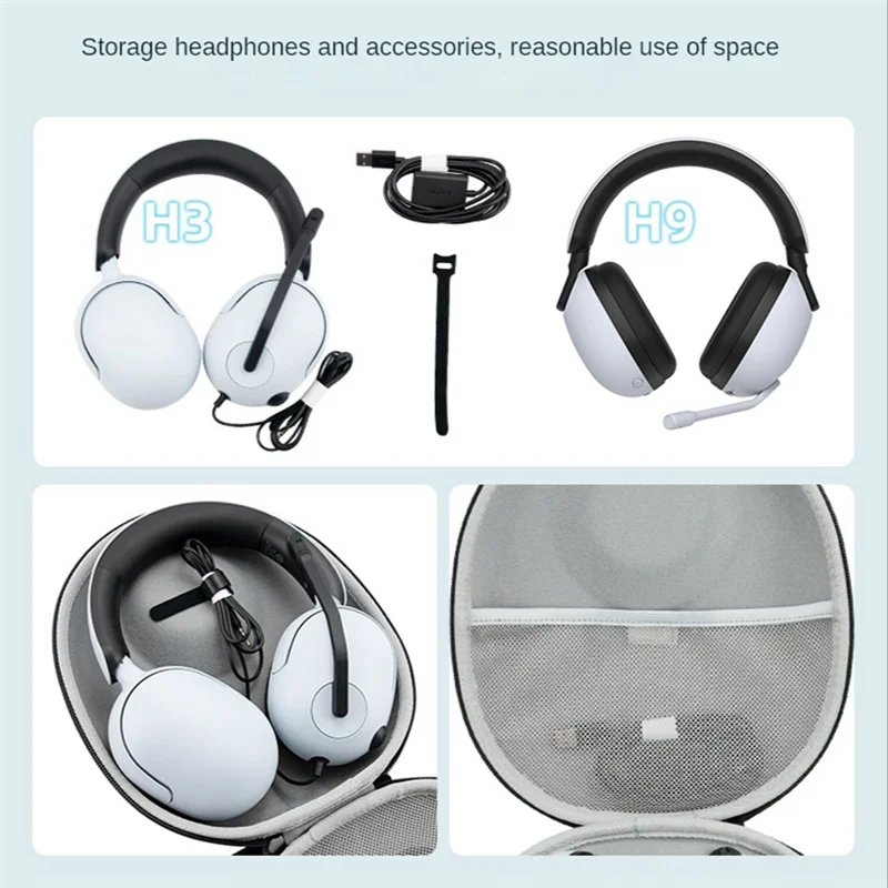 Держатель для наушников амортизирующая противоударная жесткая дорожная сумка