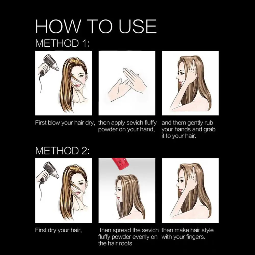 Пушистая пудра для волос 10 шт. стрижки увеличение объема пудры фиксированной