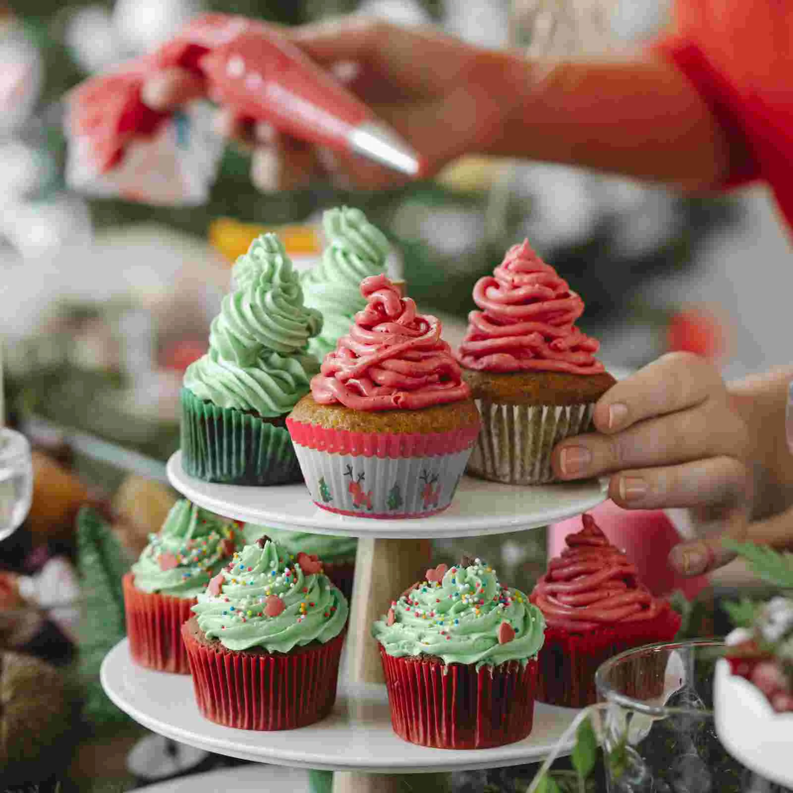 

Cupcake Baking Cup Wrapper Christmas Cups Cake Muffin Home Holiday Making Diy Papers Rustic Cute Liners