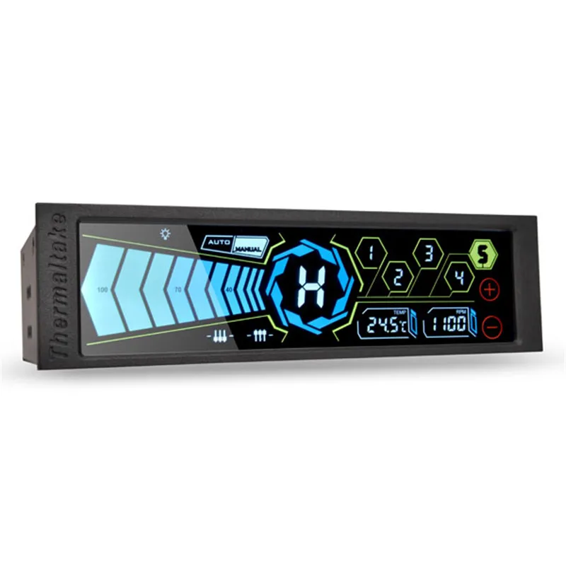 

Thermaltake Commander FT, сенсорная панель, автоматический контроллер вентилятора, сенсорная панель управления скоростью