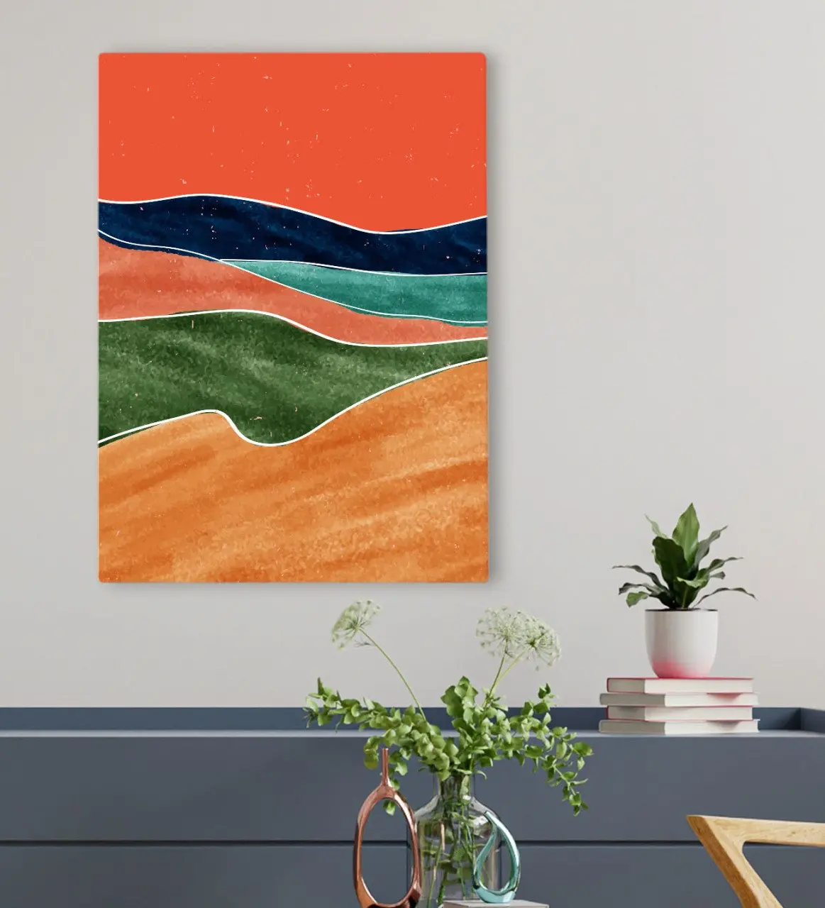 

BK Gift Hotel Room Konseptli Canvas Table 50x70cm-2