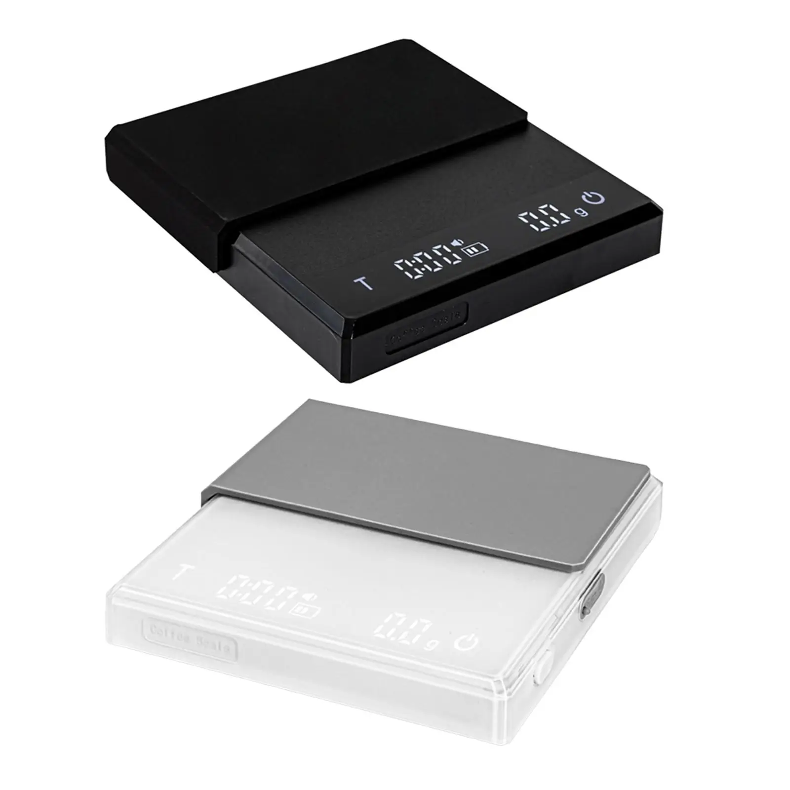 

Kitchen Coffee Scale with Timer High Precision USB Rechargeable 2kg/0.1G Kitchen