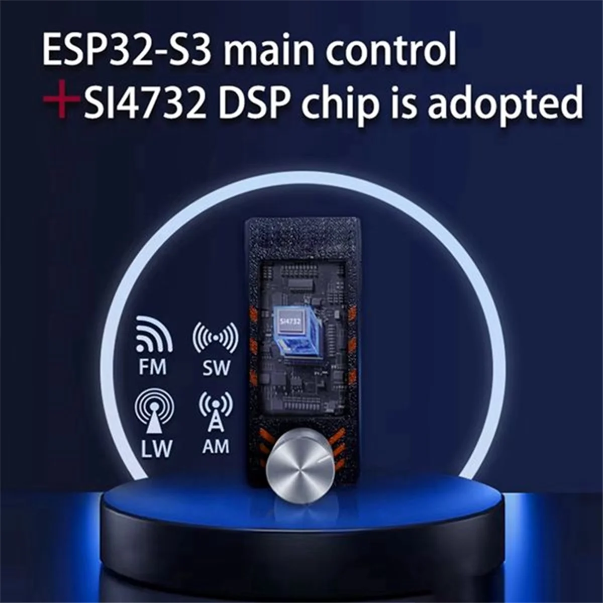 Полнодиапазонное радио ABNJ SI4732 ATS MINI PRO 0,5-108 МГц LSB USB AM FM FMAM ESP-32-S3 Радио HF SW MW VHF Радио с антенной (art.: 3920cfec3d72d) - 3920cfec3d72d
