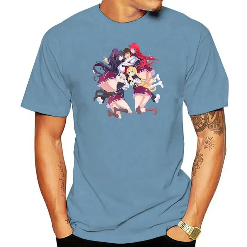

7366D Men tshirt High School Dxd High School Dxd T Shirt Printed T-Shirt tees top