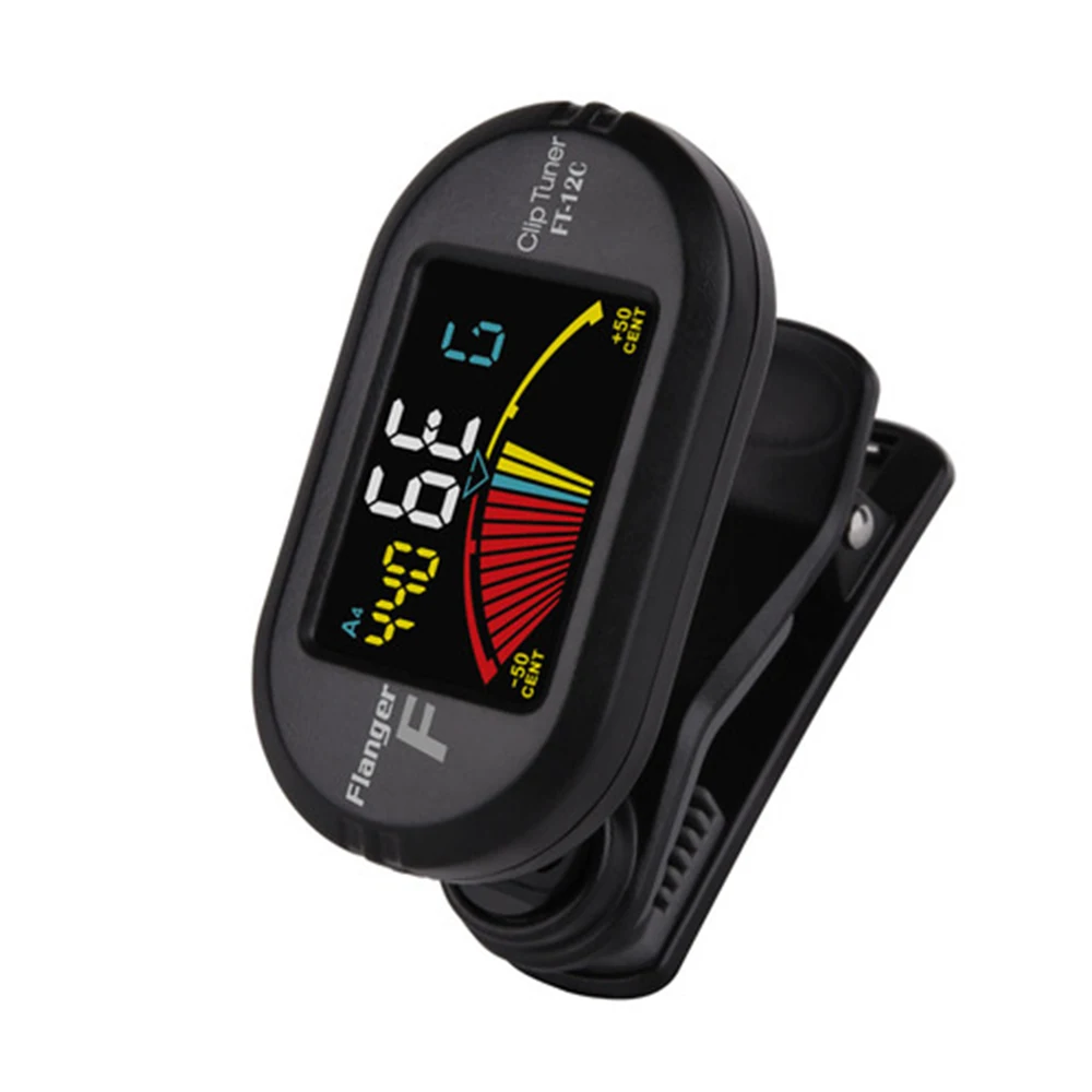Гитарный Тюнер Flanger FT-12C С Цветным Экраном 12 Дюймов Параллельная Регулировка Для
