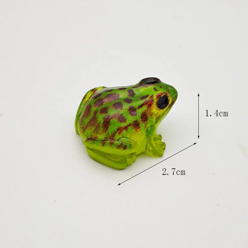 

Мини-фигурки лягушек из смолы, светящиеся в темноте