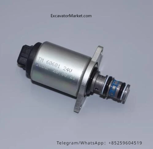 Для пропорционального пилотного электромагнитного клапана гидравлического