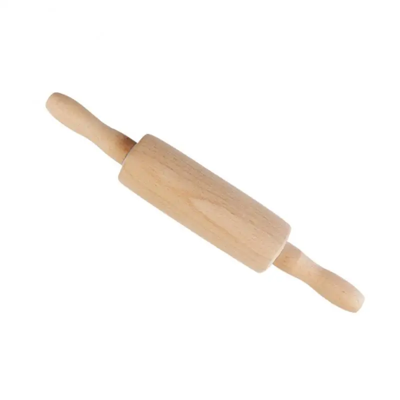

4*25cm Beech Wood Rolling Pin Pizza Bread Biscuit Baking Tool Stick Decoration Dough Rolling Wooden Stick Kitchen Accessories