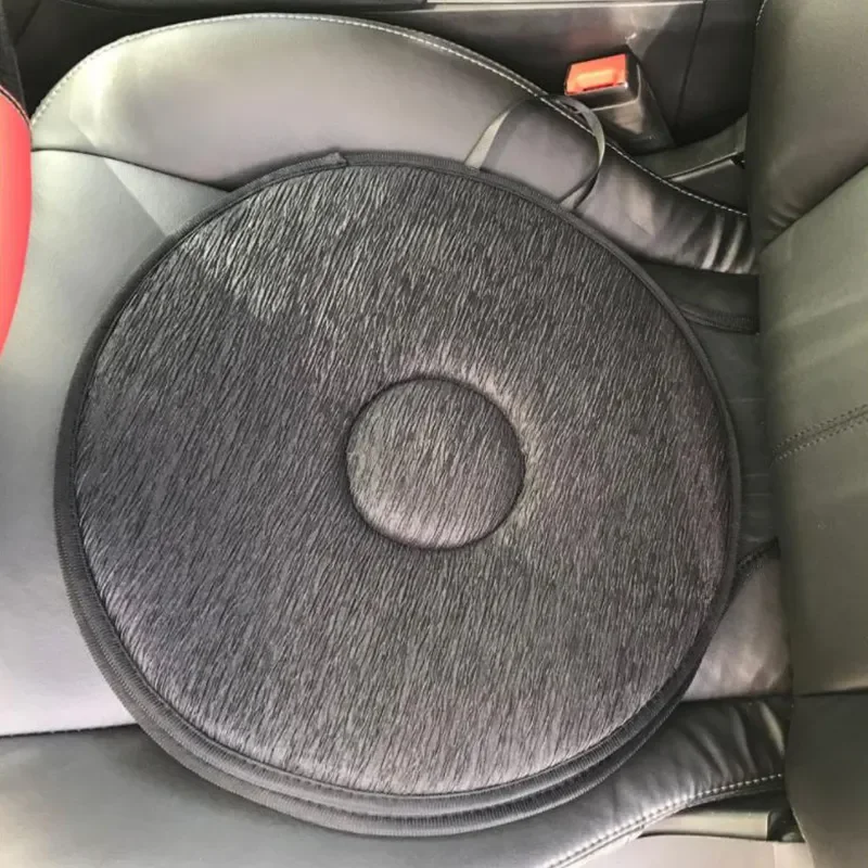 

360 Swivel Seat Cushion Car Seat Aid Chair Seat Revolving Cushion Rotation Auto Memory Foam Pad Mat For Elderly Pregnant Woman